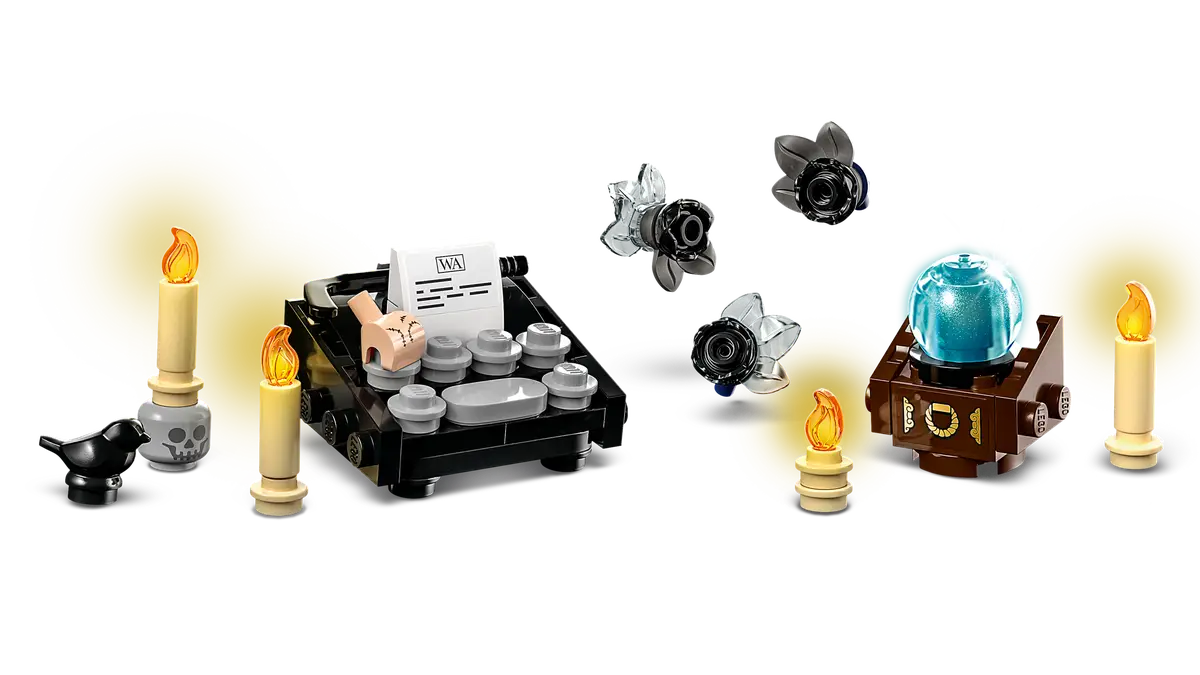 LEGO Wednesday - Figurka Wednesday AddamsZmiana strojuZmiana stroju