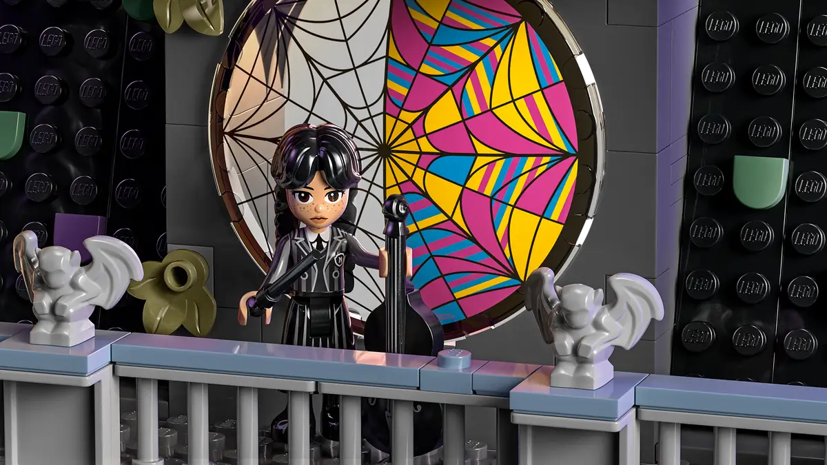LEGO Wednesday - Pokój Wednesday i Enid